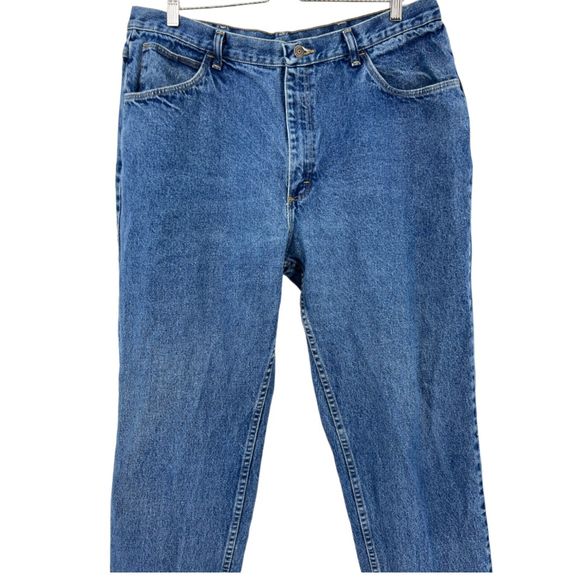 Gitano jeans 20 W average women's vintage denim 1990s high waist medium wash - Picture 6 of 6